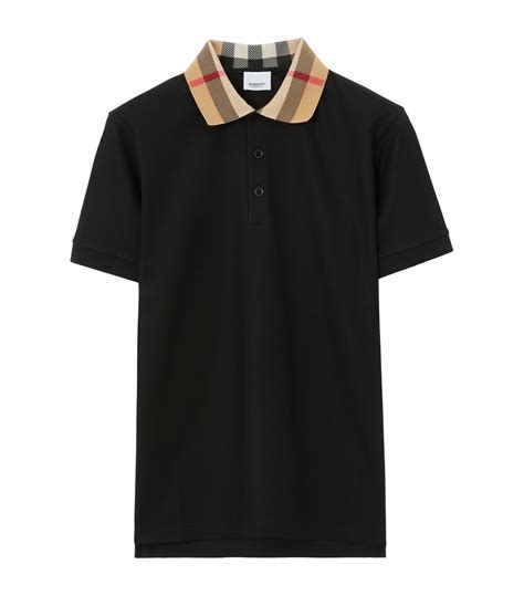 black burberry collar shirt|authentic burberry shirt.